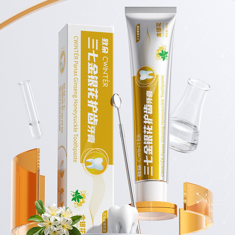 [Store Khuyến nghị] Zhiduo 37 Kem đánh răng kim ngân Kem đánh răng đa năng Clean Oral Fresh Breath 3