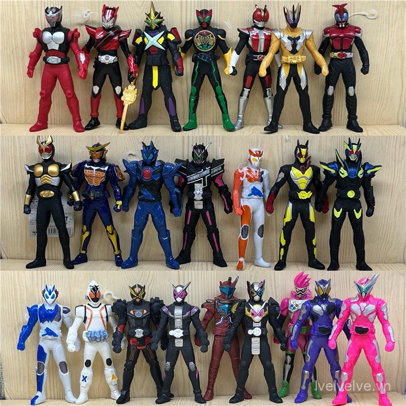 Bán chạy Số lượng lớn Bandai RHS 17cm Búp bê cao su mềm Kamen Rider Build Bubble Dragon Rider Driver