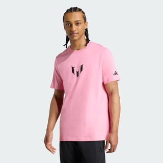  adidas Bóng đá Áo thun in hình Messi Nam Hồng JM8954 
