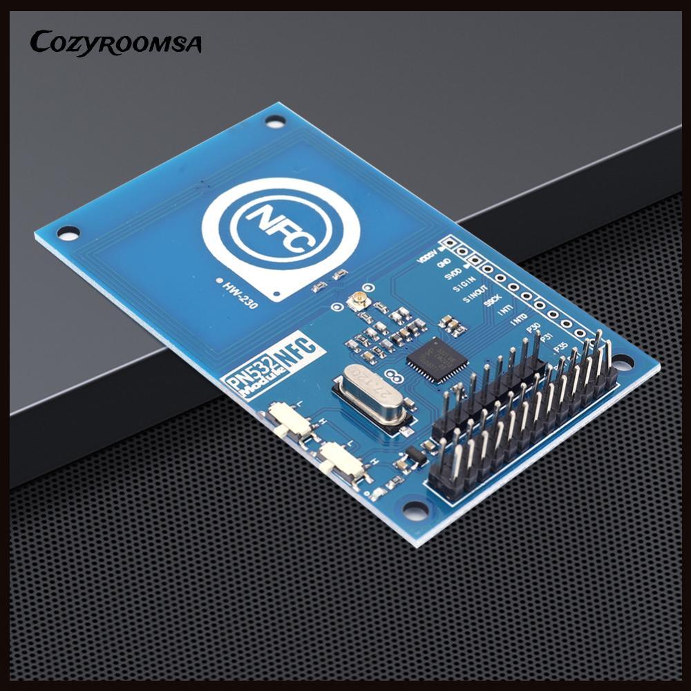 PN532 NFC Đầu Đọc RFID Writer Shield SPI I2C 13.56 MHz Đầu Đọc Truyền Thông Trường Gần Cổng UART Cho