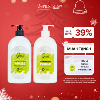  Dầu gội - xả Bưởi Gennie Natural Care cho tóc khô yếu và dễ gãy rụng 400ml 