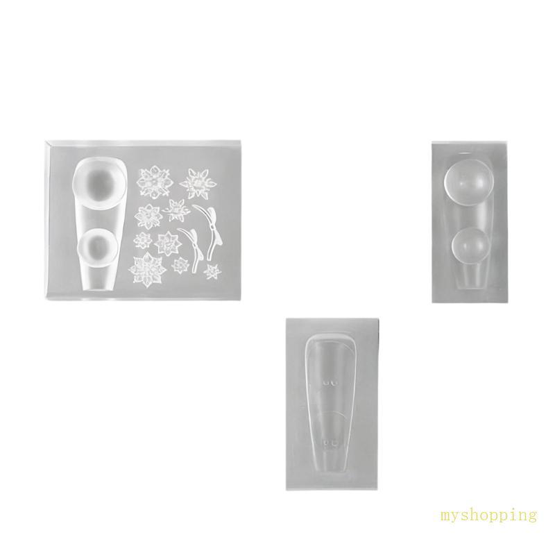 Ivy Silicone Phụ Kiên Trang Trí Cho Móng Tay Với Khuôn Pha Lê