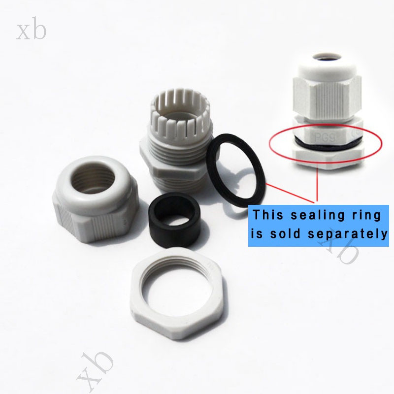 PG Loại Cáp Chống Thấm Nước Khớp PG7 / 9 / 11 / 13.5 / 16 / 19 / 21 / 25 / 29 / 36 / 42 Cáp Nylon Kh