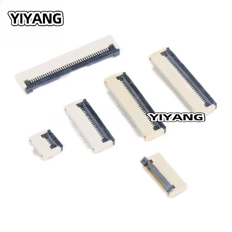 10 chiếc 0,5mm Pitch FPC / FFC Connector Ngăn kéo Loại lên / xuống Liên hệ 4P-40P (4 / 6 / 8 / 10 / 