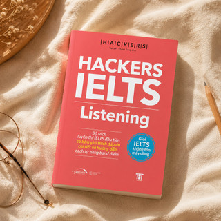 Sách - Hackers IELTS Listening - Lộ Trình Tự Học IELTS Kèm Lời Giải Chi Tiết (Gamma Books)