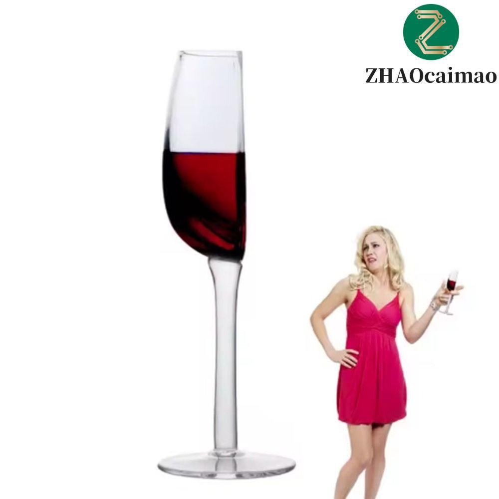 Ly rượu nửa ly ZHAOCAIMAO, Ly nửa cốc dài 140ml, Tiệc ly sâm panh cổ điển đa năng