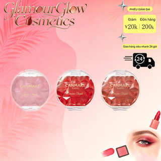 Canmake Cream Blush – má kem mịn, màu tự nhiên