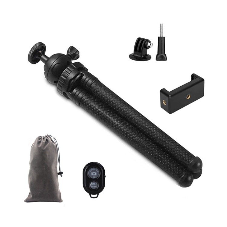 Để vận chuyển Octopus Fish Silicone Camera Tripod Giá đỡ gấp máy tính để bàn với bộ điều khiển Bluet