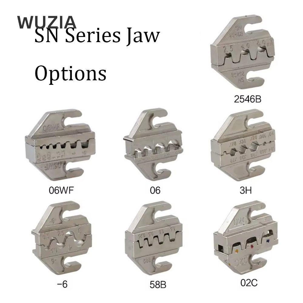 Kìm WUZIA Crimp Jaw, SN-58B / 2546B / 2549 / 06 / X6 / 06WF / 03H Công cụ uốn tóc thay thế, Hàm uốn 