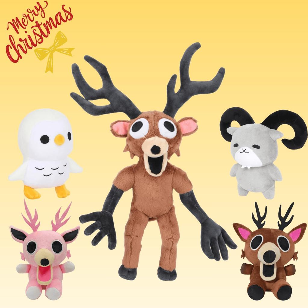 99 Night Forest Plush Toy, 9 Inch 99 Night Forest Deer Monster Plush Animal, Deer Monster Plush Toy,