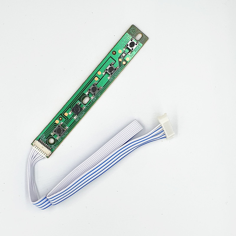 MR6 Màn Hình LCD Bảng 5 Nút Thiết Kế Miếng Dán Đa Năng Bảng Điều Khiển Nút Ban OSD Bảng Điều Khiển