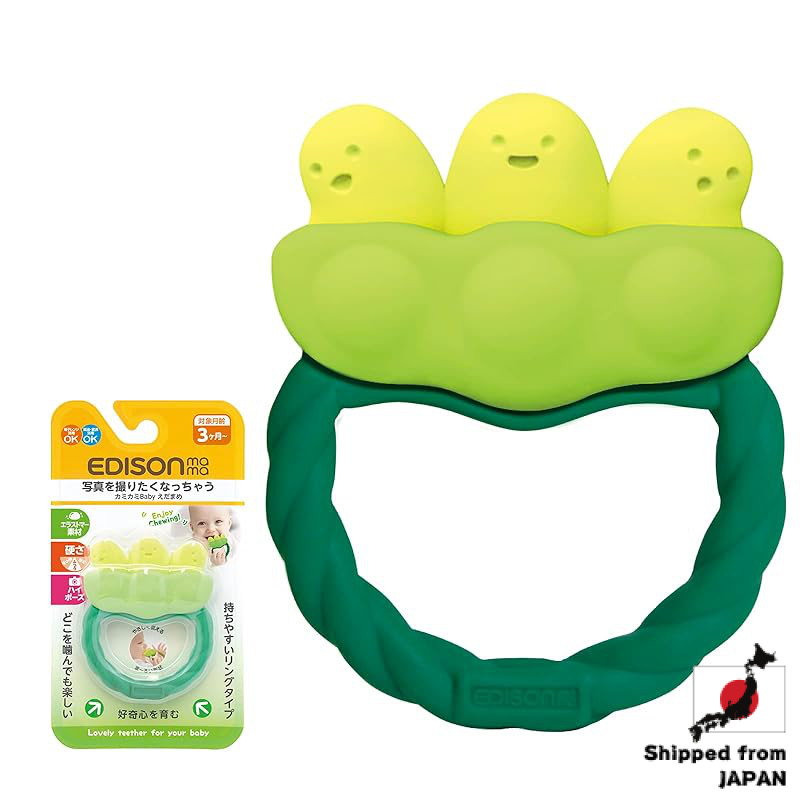 EDISONmama Chewable Baby Teething Toys - Silicone Material for Infants (3 Months+)