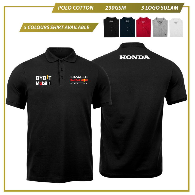 Áo thun microfiber Honda Racing Red Bull Team SuperbikeWSBK