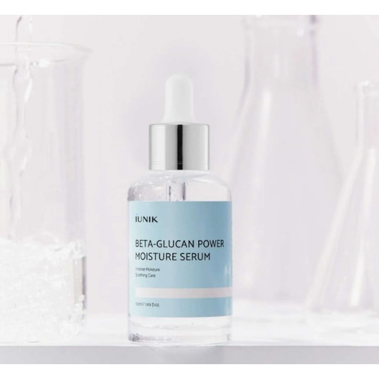 IUNIK Beta-Glucan Power Moisture Serum – Serum dưỡng ẩm để dưỡng ẩm sâu & dưỡng da 50ml