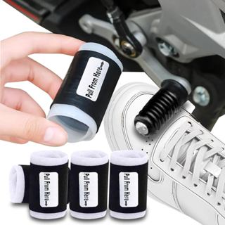 K-Shield 5 Miếng Xe Máy Sang Số Bảo Vệ Giày - Quick-Fit Universal Boots Protector Cho Giày Xe Máy, Phụ Kiện Bao Cao Su Chống Trơn Trượt Cho Nam Nữ, Đen (Blac