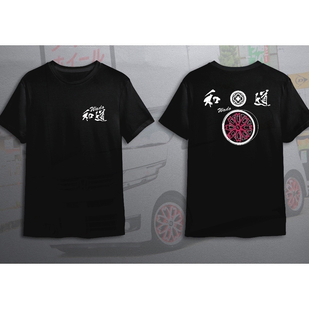 Áo sơ mi Wado thời trang 2025 Sakura Jdm Wheels