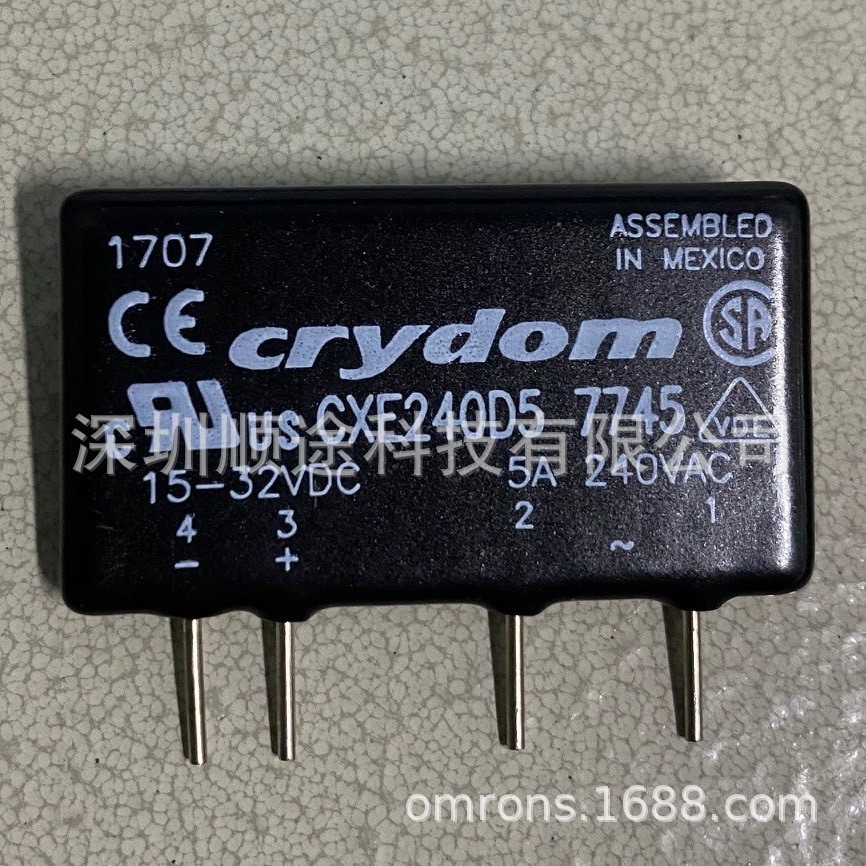 VDE Certified SSR Model CXE240D5 American Express Solid Relay crydom
