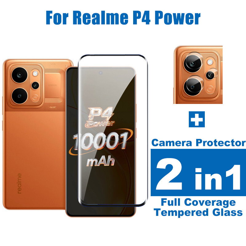 Bảo vệ màn hình nguồn Realme P4 cho Realme P4 P3 P2 P1 Pro Lite Ultra P3X Kính cường lực bảo vệ toàn