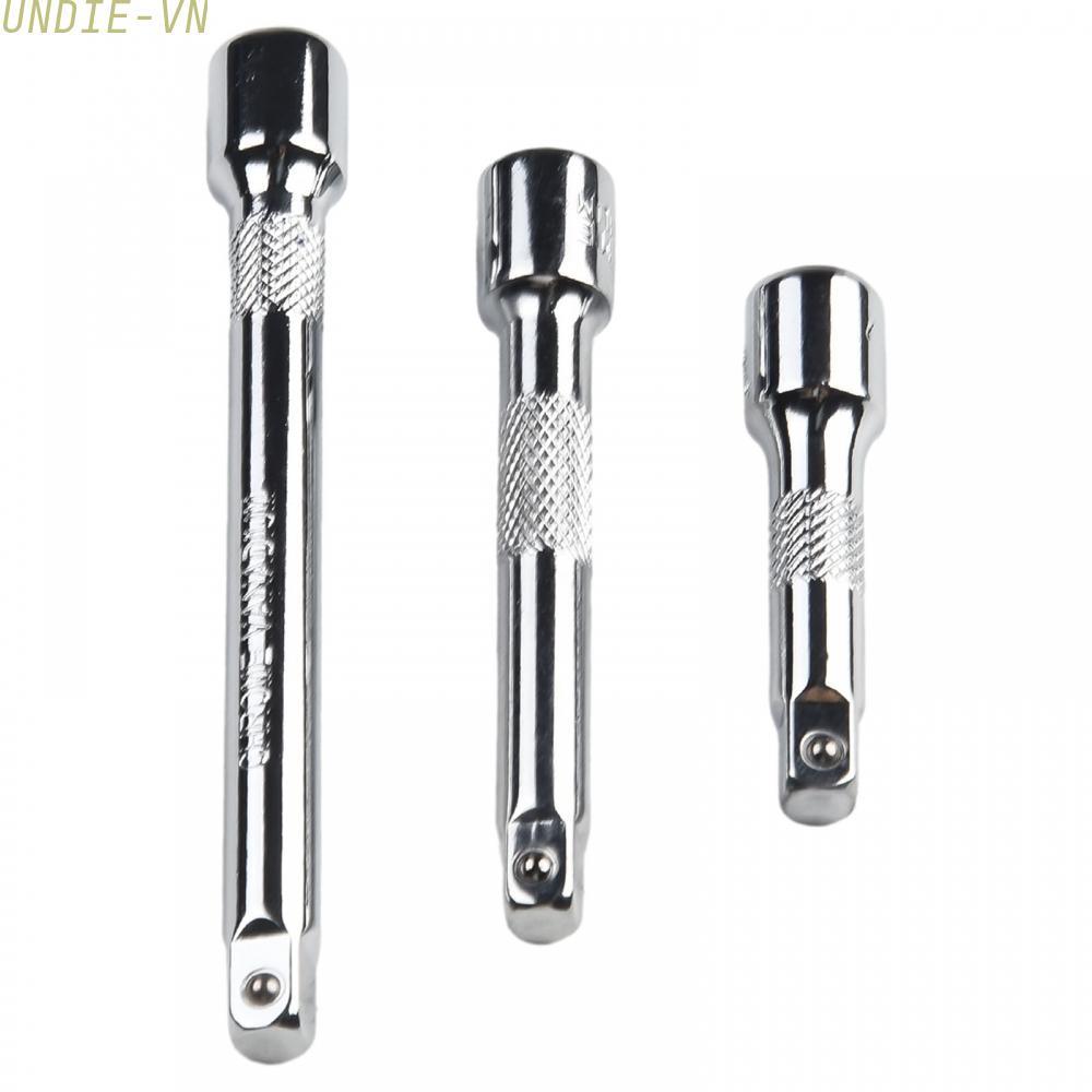 UNDIE❤️Easy to Install Silver Extender Bar for Ratchet Socket Wrench 14 Inch 100mm