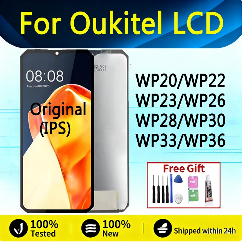 Chính hãng Oukitel WP20 WP32 WP22 WP26 WP23 WP28 WP30 WP30 Pro WP36 WP33 WP36Pro Màn hình LCD Thay t