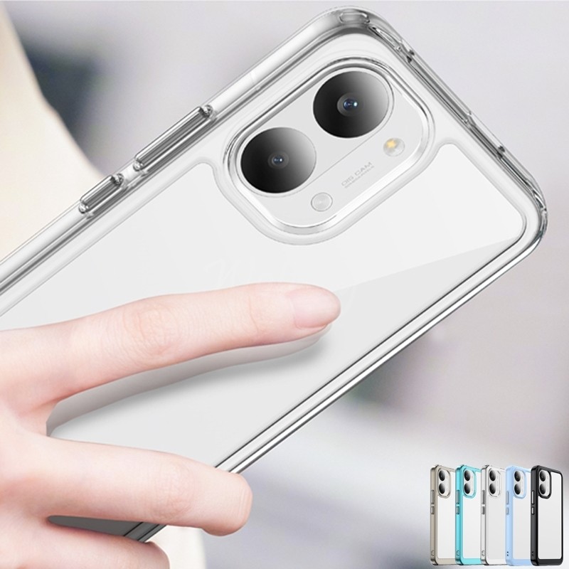 Dành Cho Xiaomi POCO X8 Pro Max Ốp Lưng PC Trong Suốt Sang Trọng TPU Silicon POCO X8 Pro Max Vỏ Điện