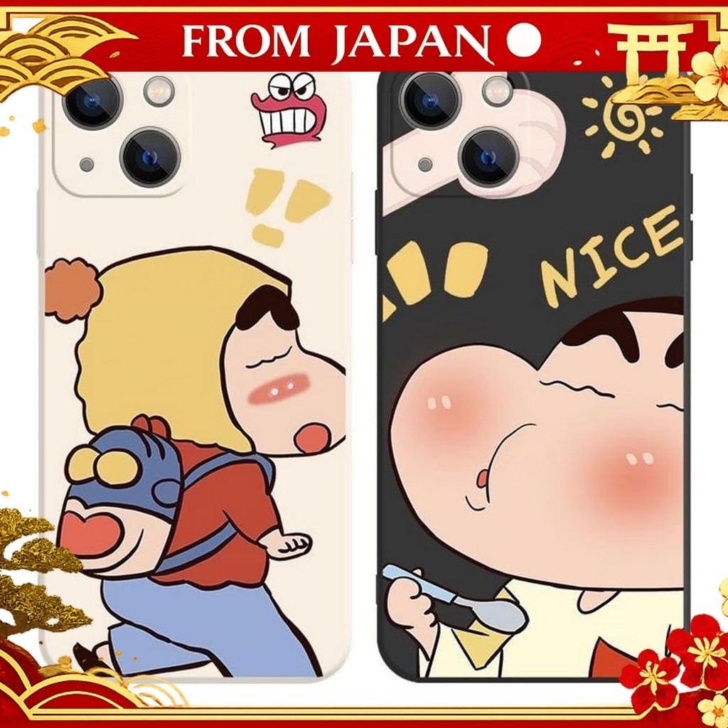 Crayon Shin-chan Mobile Cover iPhone 12 Case Cute Crayon Shin-chan Scratch Prevention Shock Absorpti