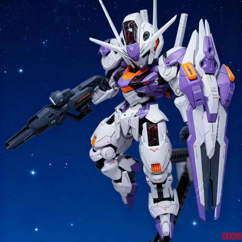 GaoGao MGSD Gundam Aerial Tím/Hồng/Đỏ tặng chân đế decal nước