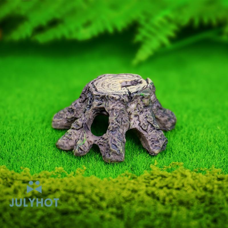 COOL Fish Hide Cave Reptiles Basking Hide Habitat Reptiles Enthusiasts Gears Pet Habitat Accessory v