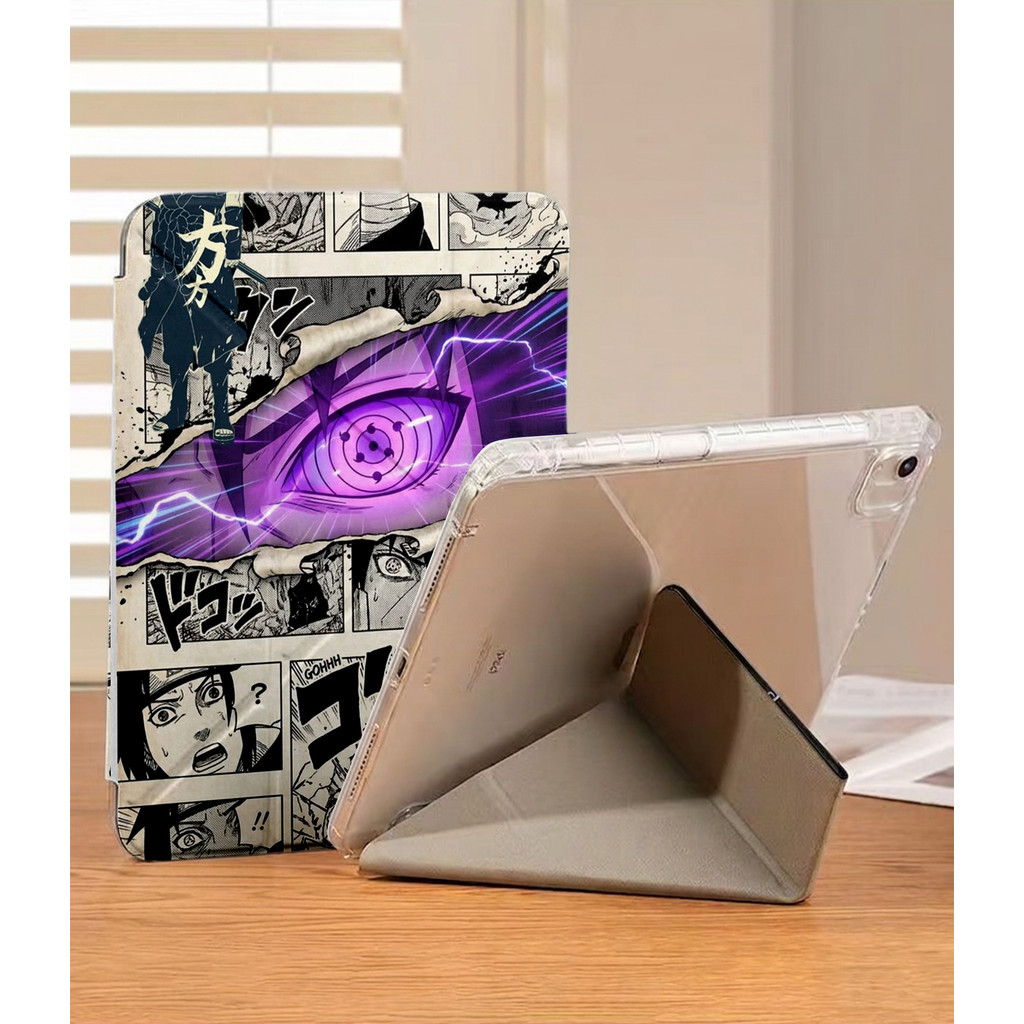 Naruto Sasuke ốp lưng ipad chữ Y cho iPad cho ipad air m3 M4 A16 Pro 11 13 M5 Chống sốc ipad a16
