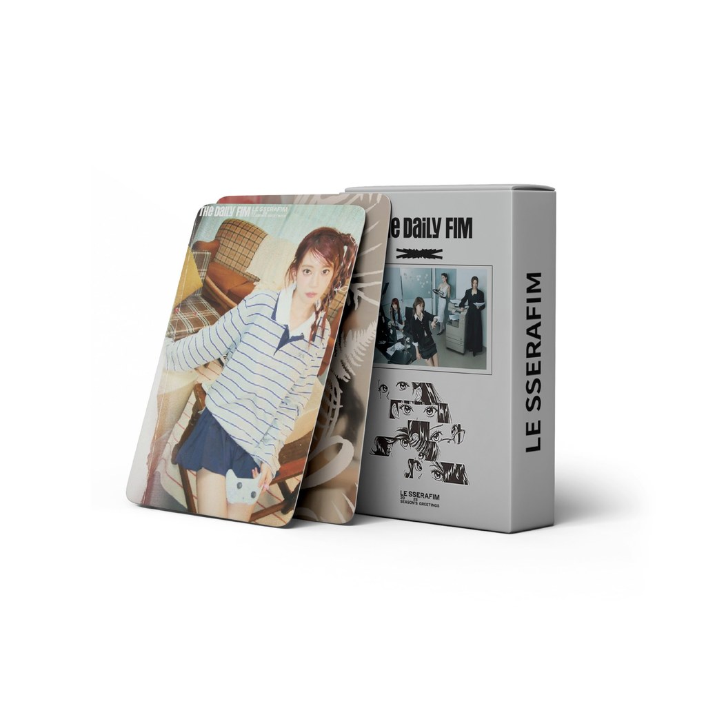 55 Cái / hộp Mùa 2026 Lời chào DIFFERENT Nhật Bản Mini Album Photocards HOT CRAZY DỄ DÀNG Lomo Cards