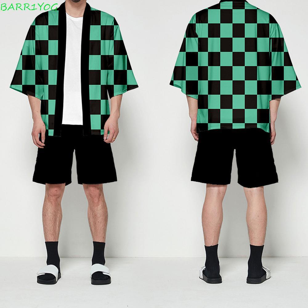 Bộ cosplay áo kimono Demon Slayer cho nhân vật Tanjiro, Zenitsu và Giyu