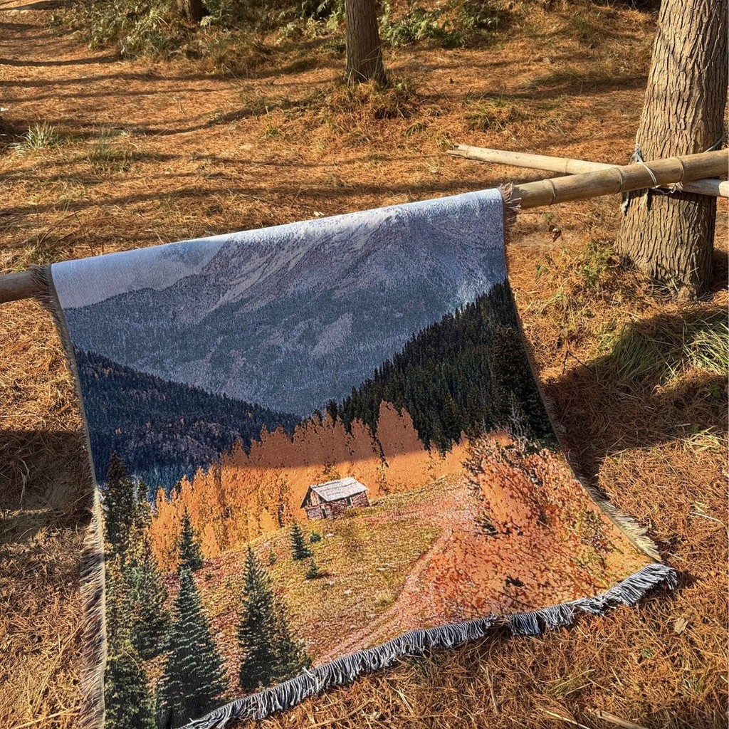 Grand Canyon Grand Canyon Grand Canyon Tấm Thảm Trang Trí Chăn Phong Cảnh Độc Đáo Series 2DLN