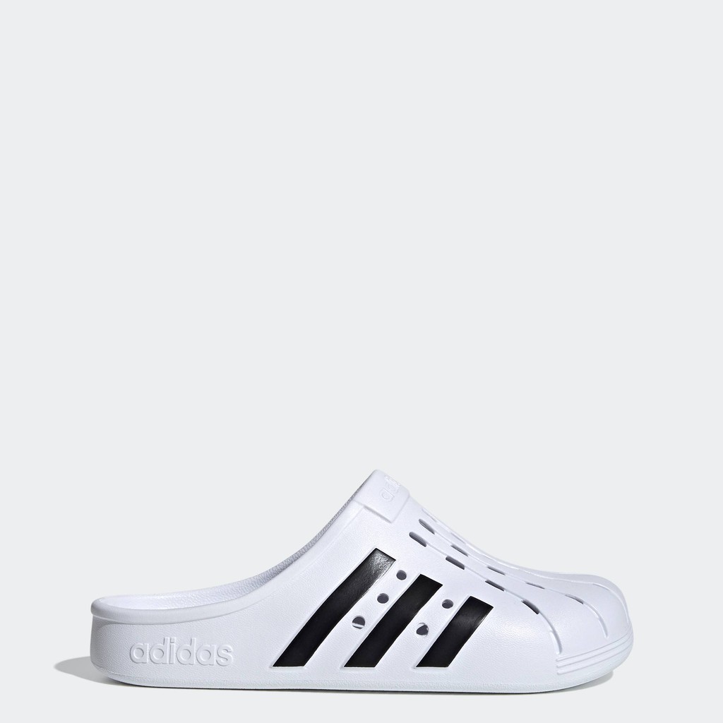 adidas Bơi lội & Phong cách sống Dép Sục adilette Unisex trắng FY8970
