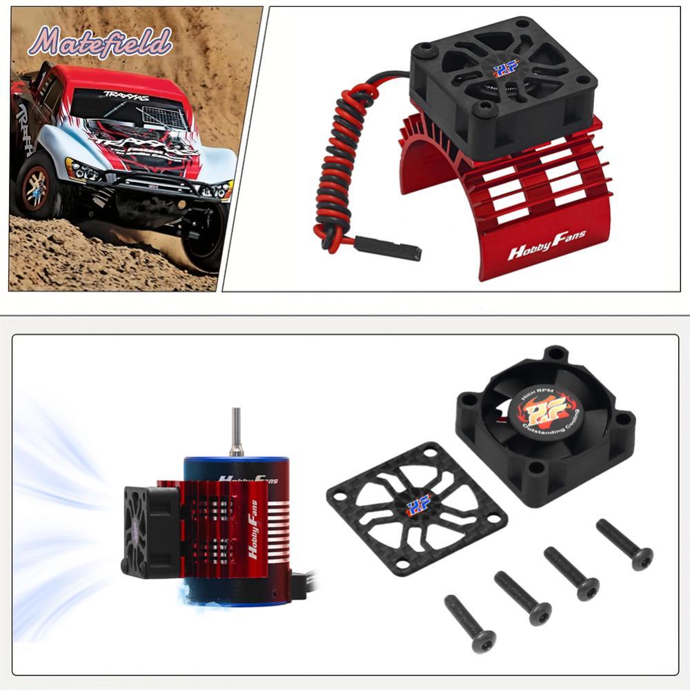 Quạt làm mát ESC ô tô 30mm RC có nắp sợi Carbon Quạt làm mát động cơ chải cho xe 540 / 550 / F540 / 