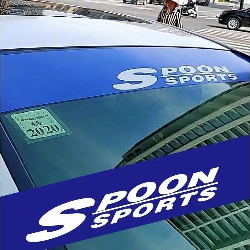 GK5 JDM Muỗng Thể Thao Tự Động Phía Trước Windshid Miếng Dán Decal