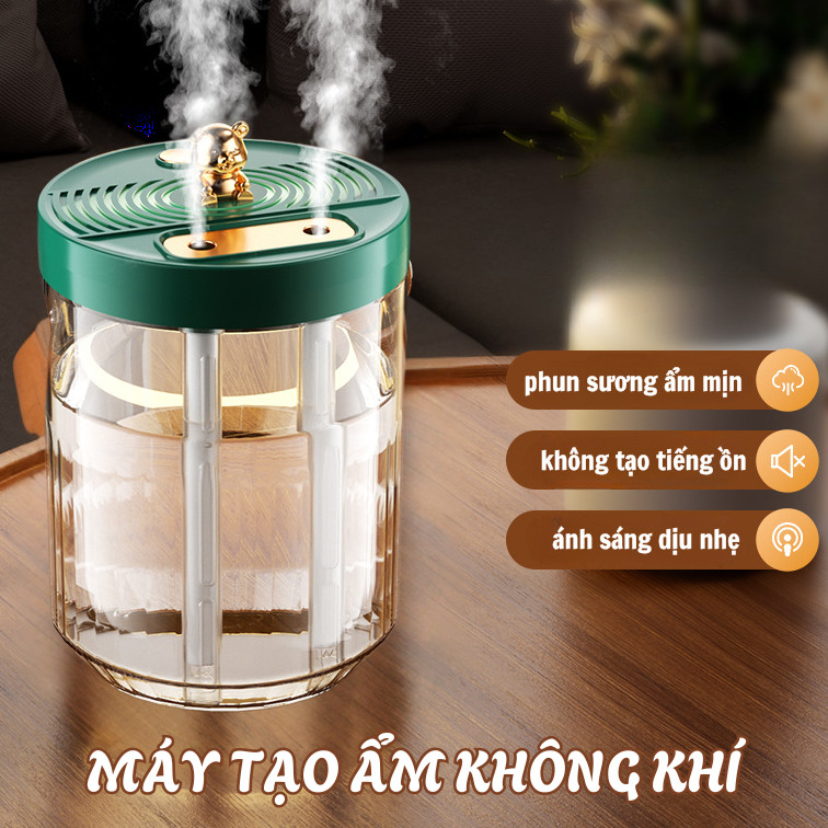 Máy Tạo Ẩm Không Khí Phun Sương – Siêu Êm ELI, Giữ Ẩm Hiệu Quả Mùa Đông Phòng Ngủ, Phòng Làm Việc