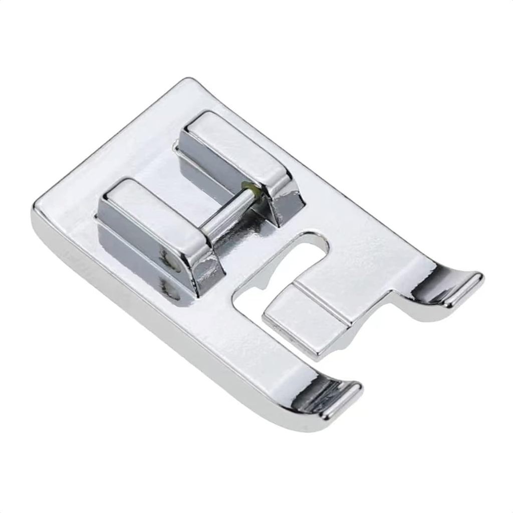 Chân ép ống đôi 7mm cho tất cả các ca sĩ thân thấp, Brother, Babylock, Janome, Trắng, Juki, Janome, 