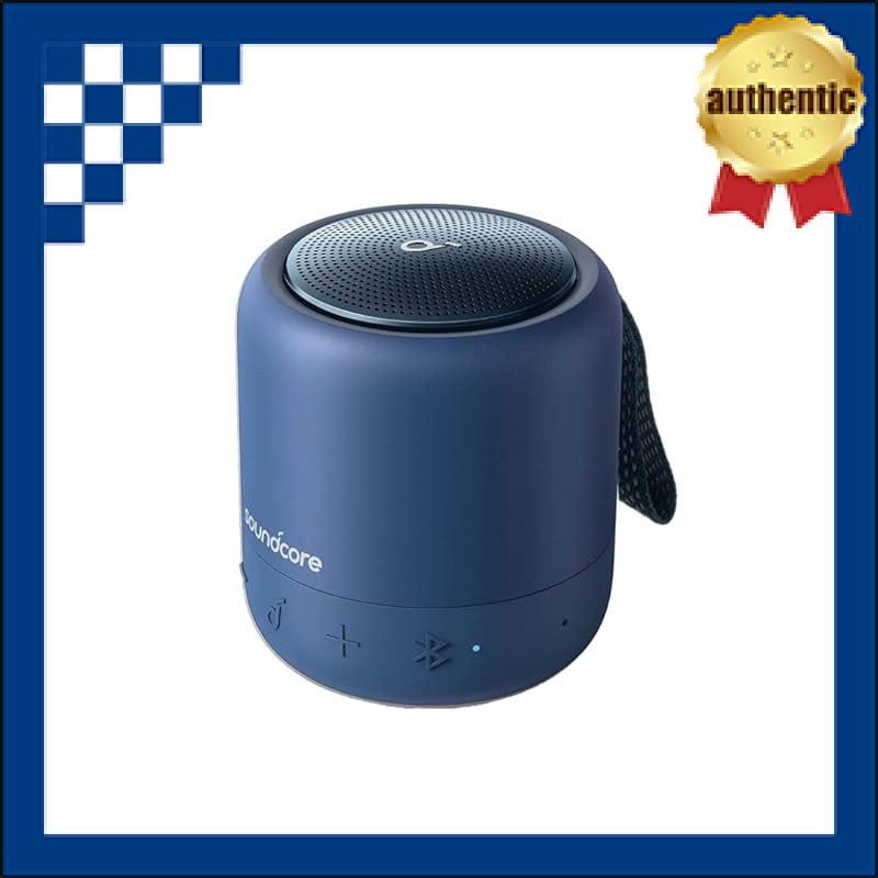 Anker Soundcore Mini 3 Bluetooth Speaker, IPX7 Waterproof, Compact, Equalizer Settings, BassUp Techn