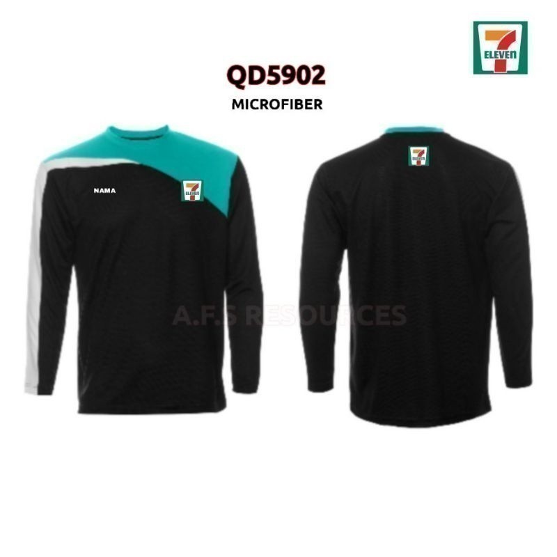 Áo thun thời trang 2025 Microfiber Unisex 7eleven thêu