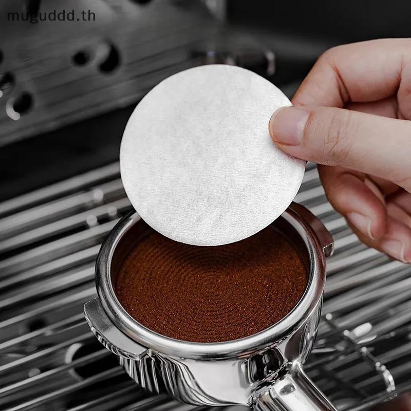 Gugugu Giấy lọc cà phê 51mm 53mm 58mm Giấy lọc nước thứ cấp dùng một lần Espresso Portafilter Phụ ki