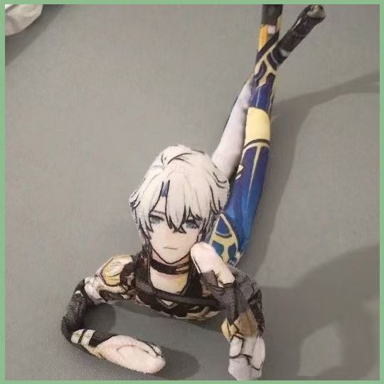 DC1 Honkai: Star Rail Phainon Anaxa Blade Plushie Trừu tượng Khung dây có thể lập được Chuột khô Búp