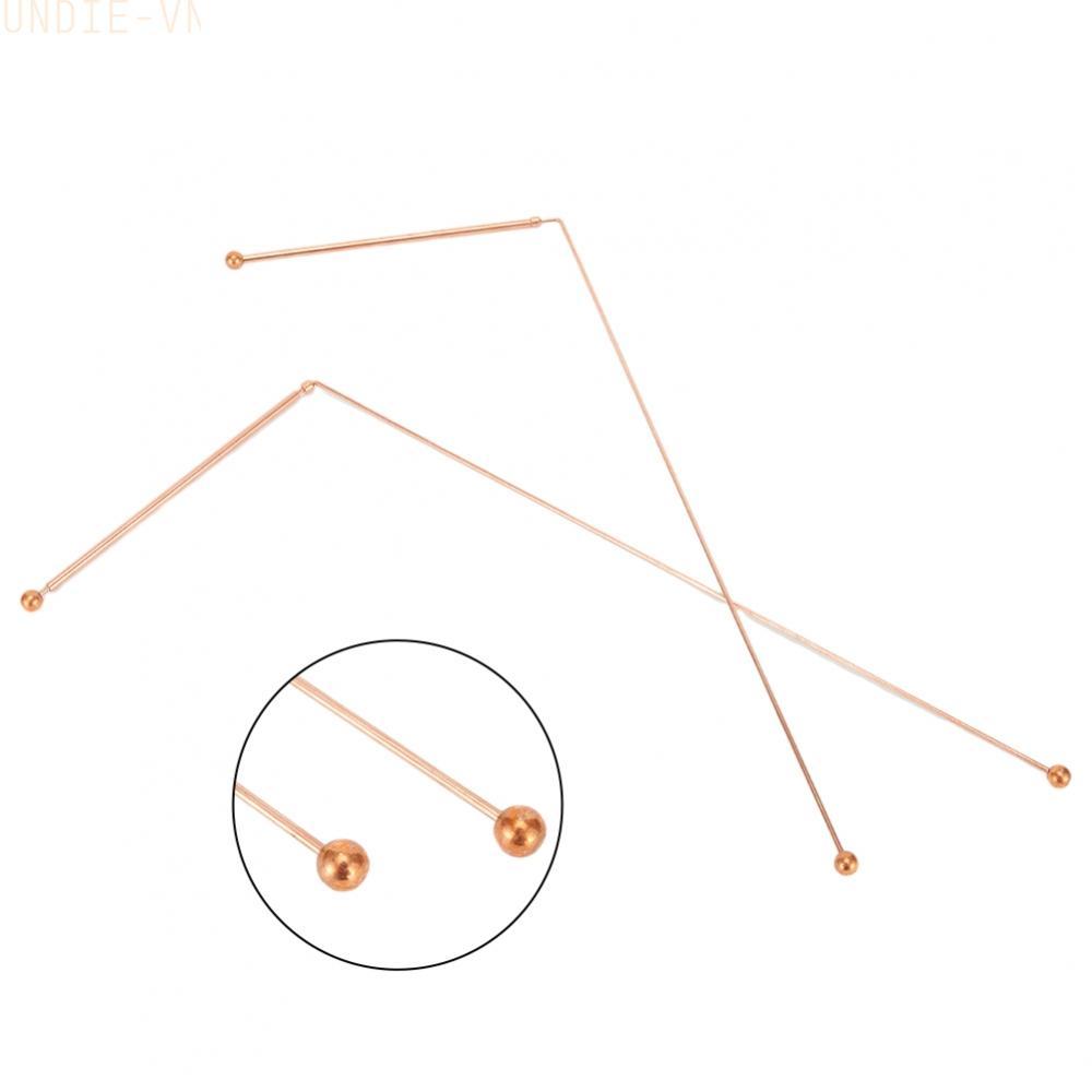 UNDIE❤️Reliable 2PCS Copper Probe Rods Set for Water Detection and Lost Object Recovery