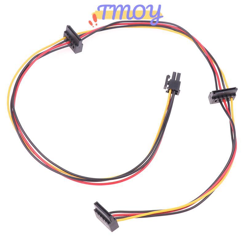 TMOY 4Pin Sang 2 Cổng HDD SSD SATA Power Soet Cable Conector Cho 6000 6200 6300 8000 8100 8200puter 