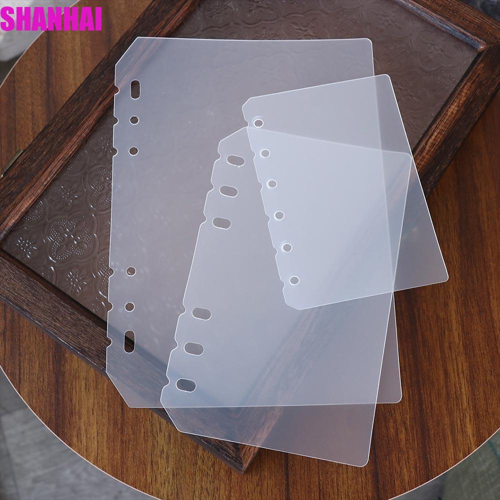 SHANAI Loose-leaf Divider Board Page 2 Chiếc Giấy Bên Trong Matte Agenda A5 A6 A7 B5 A4 Planner Sepa