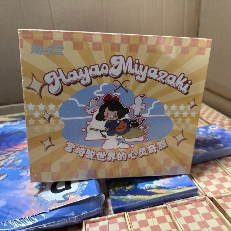 【Fast shipping】blind box ghibli ghibli postcard ghibli decor Mô hình tượng hộp mù