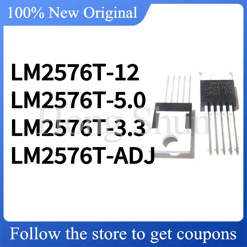 5 Chiếc LM2576T-ADJ LM2576T-12 LM2576T-5.0 LM2576T-3.3 TO-220 Hiệu Ứng Trường Transistor