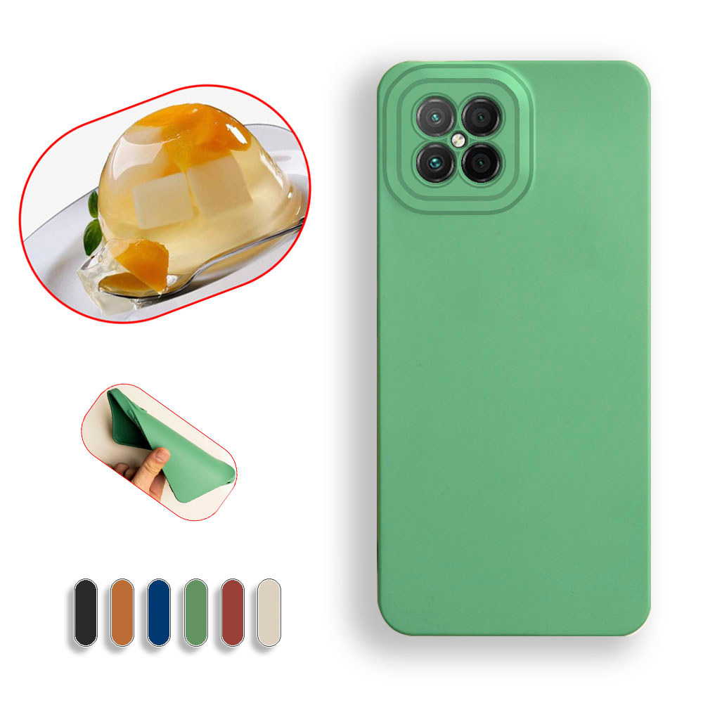 Ốp Lưng Thạch Lỏng Cho Huawei Nova 8 SE 4G Honor Play 5 5G 20 Pro NZONE S7 Pro + Da Mềm TPU Silicon 