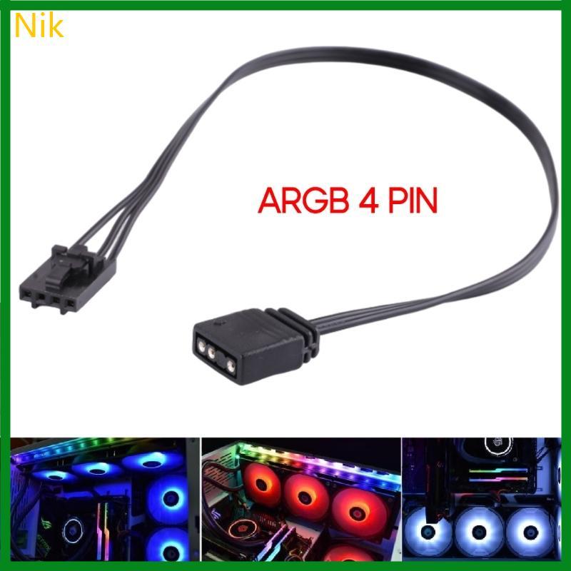 Nik cho Bộ điều khiển tàu cướp biển Dây chuyển đổi QL- LL120 ICUE Sync- Cáp 4Pin ARGB