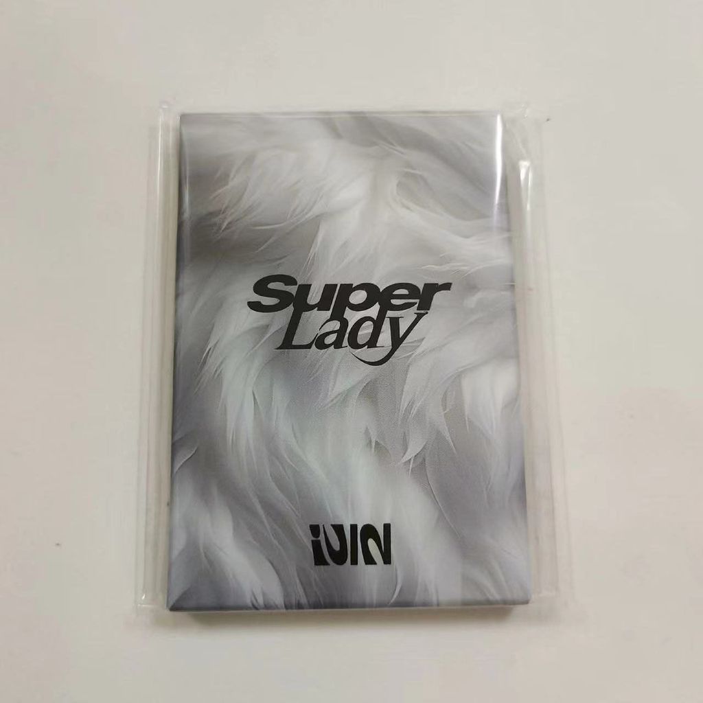 Gidle ngoại tuyến flash card girl bài hát mới SuperLady đồng thương hiệu mini card sản phẩm chính hã