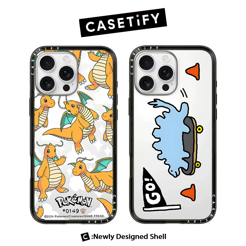 CASE JOGUMAN Funny Little Dinosaur 2 Acrylic Mới Có Từ Tính Cho IPhone 17 Pro Max / 17 16 15 14 13 P